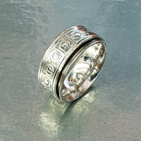 Bague meditation online argent